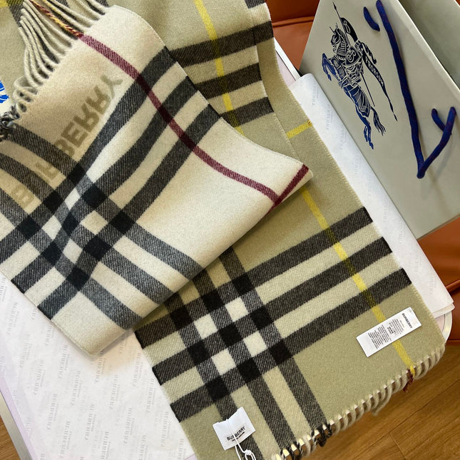 BBR SCARF 168 CM IN CASHMERE 489963