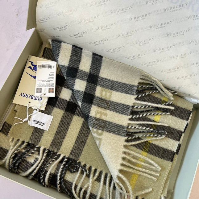 BBR SCARF 168 CM IN CASHMERE 489963