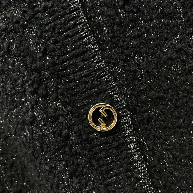 Gucci 2025 Cardigan Dark Blue Wool