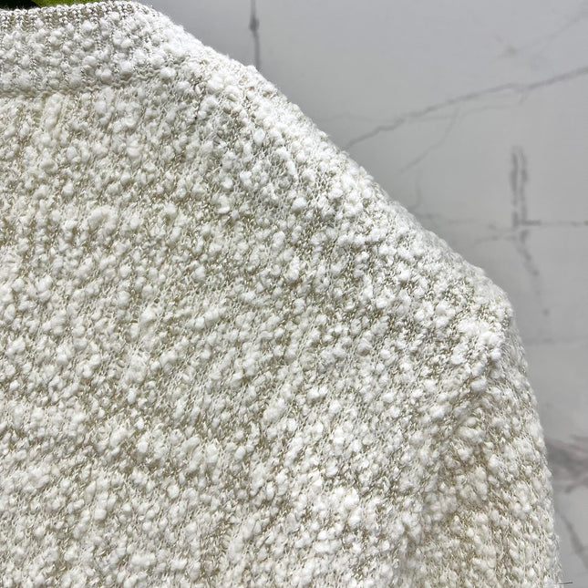 Gucci 2025 Cardigan Cream White Wool