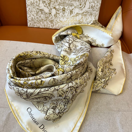 DIOR SCARF 90 CM IN SILK 627642