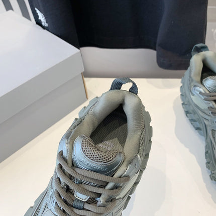 CHUNKY SNEAKERS IN MANTLE GRAY POLYURETHANE, POLYESTER AND NYLON