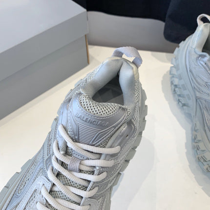 CHUNKY SNEAKERS IN BOMBAY GRAY POLYURETHANE, POLYESTER AND NYLON