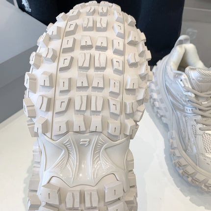 CHUNKY SNEAKERS IN BONE BEIGE POLYURETHANE, POLYESTER AND NYLON