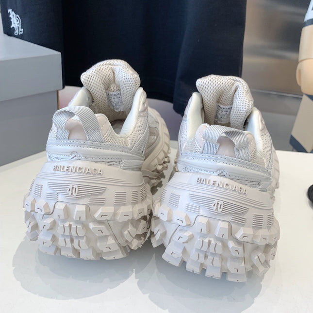 CHUNKY SNEAKERS IN BONE BEIGE POLYURETHANE, POLYESTER AND NYLON