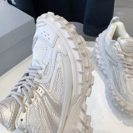 CHUNKY SNEAKERS IN BONE BEIGE POLYURETHANE, POLYESTER AND NYLON