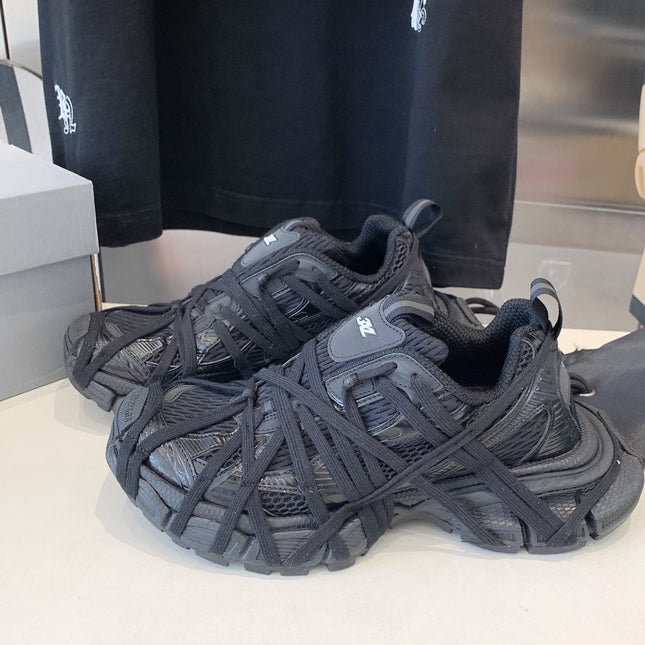 3XL EXTREME LACE BLACK SNEAKER BLACK