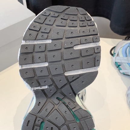 3XL EXTREME LACE SNEAKER GRAY AND LIGHT BLUE