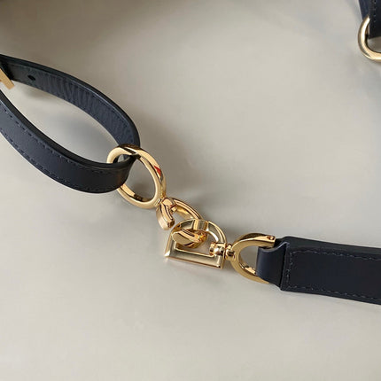 MEDIUM D-JOURNEY SHOULDER BAG 25 IN BLACK MONOGRAM OBLIQUE JACQUARD