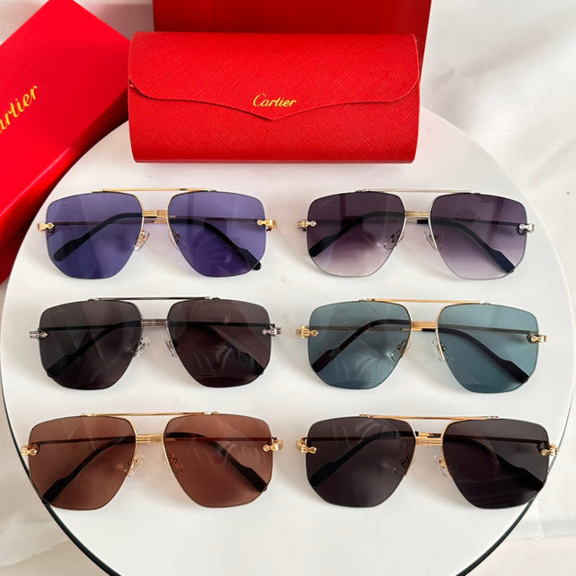 PREMIÈRE NAVIGATOR FRAME SUNGLASSES CT6011S IN METAL