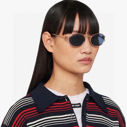 LOGO SUNGLASSES SMU52Y IN METAL