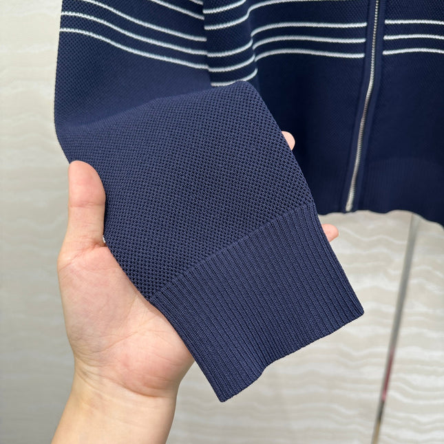 GUCCI ZIP-UP KNITTED JACKET STYLE 144