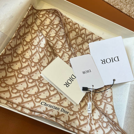 DIOR SCARF 110 CM IN SILK 627637