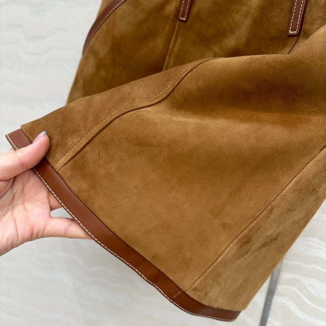 MIUMIU ULTRA MINI SUEDE SKIRT 264784