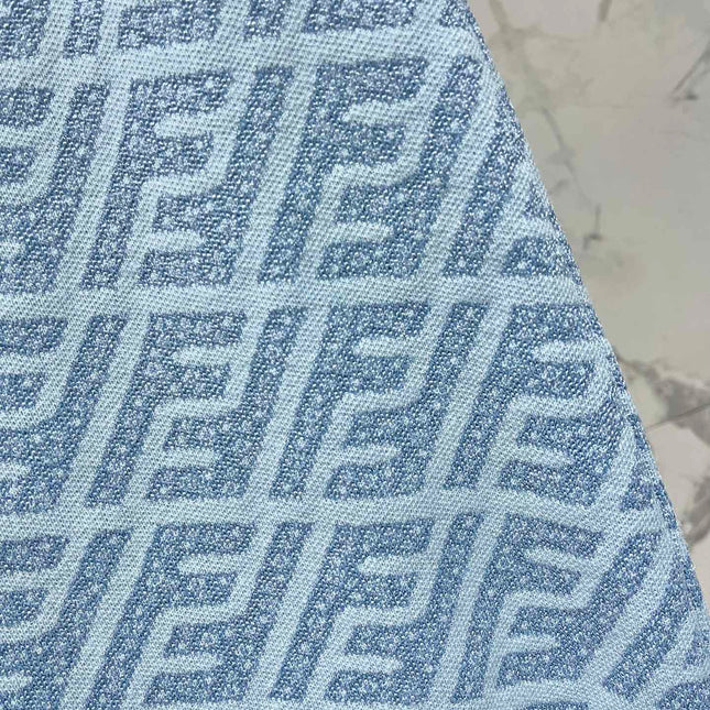 FEND 25S JACQUARD KNIT DRESS 264230