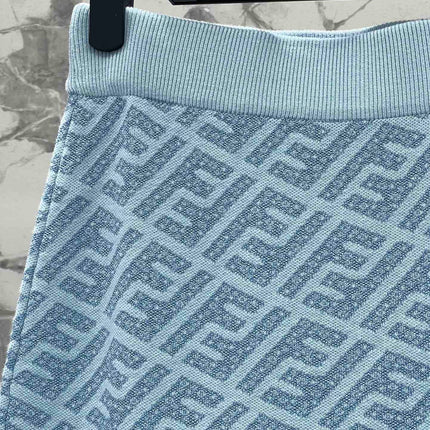 FEND 25S JACQUARD KNIT DRESS 264230