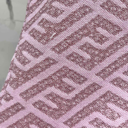 FEND 25S JACQUARD KNIT SHORT SLEEVES 264237