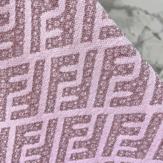 FEND 25S JACQUARD KNITTED VEST DRESS 264239