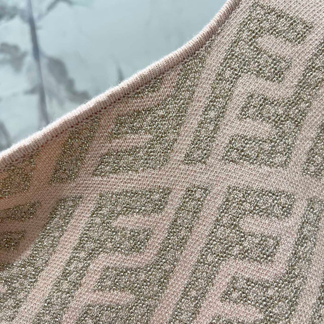 FEND 25S JACQUARD KNITTED VEST DRESS 264019