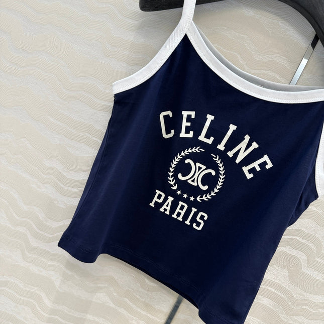 CELINE COTTON CAMISOLE TOP 265155