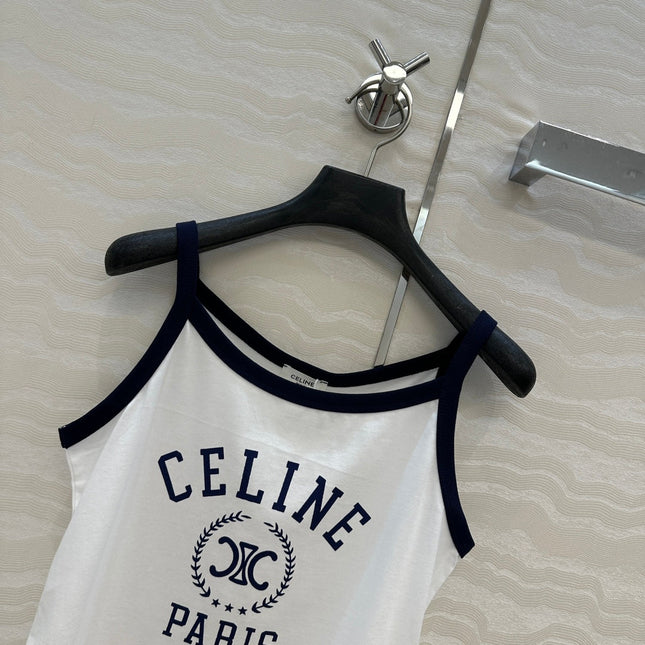 CELINE COTTON CAMISOLE TOP 265151