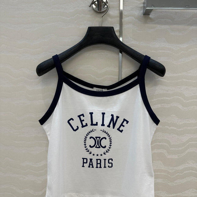 CELINE COTTON CAMISOLE TOP 265151