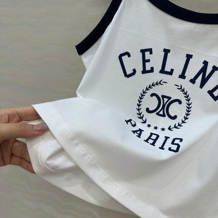 CELINE COTTON CAMISOLE TOP 265151