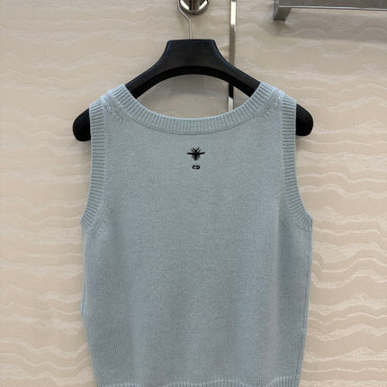 DIOR U-NECK CASHMERE VEST 276279