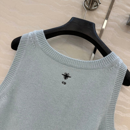 DIOR U-NECK CASHMERE VEST 276279