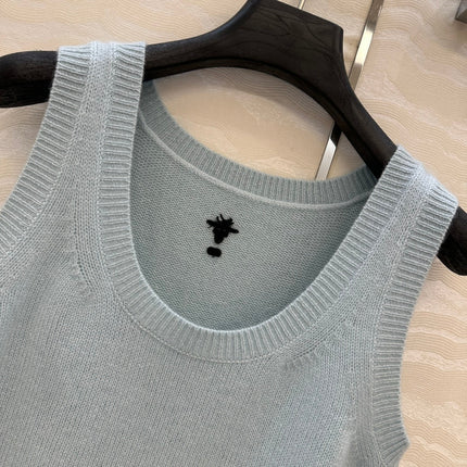 DIOR U-NECK CASHMERE VEST 276279