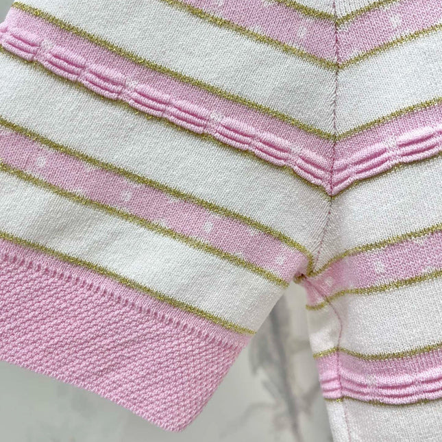 CHANEL 25S SHORT-SLEEVE CARDIGAN STYLE 111