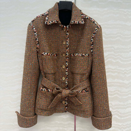 CHANEL WOOL COAT STYLE 43