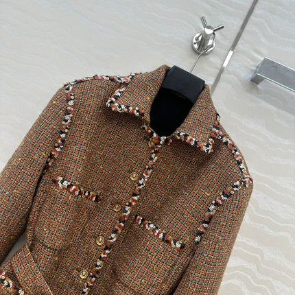CHANEL WOOL COAT STYLE 43