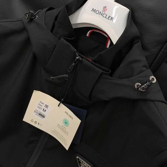 PRADA HOODED JACKET STYLE 44