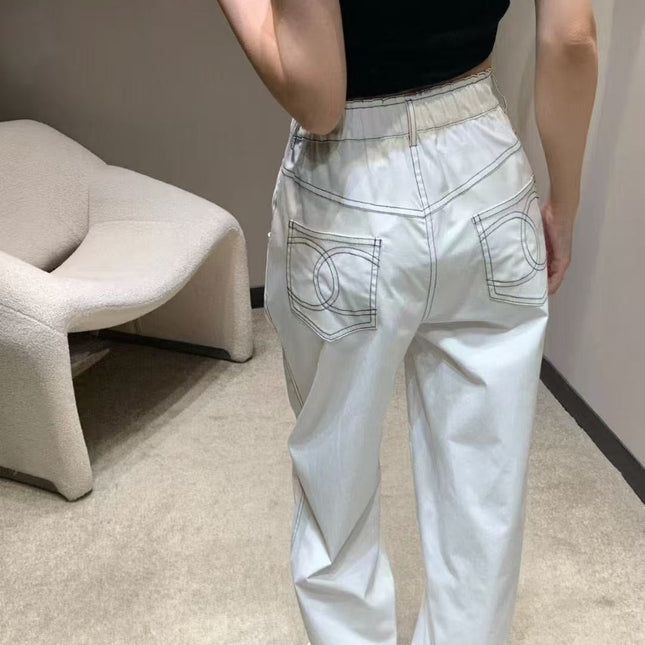 CHANEL 25S WIDE-LEG PANTS STYLE 125