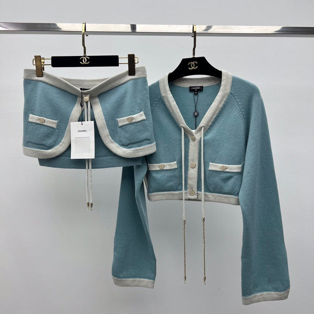 CHANEL 25S KNIT DRESS SET STYLE 167