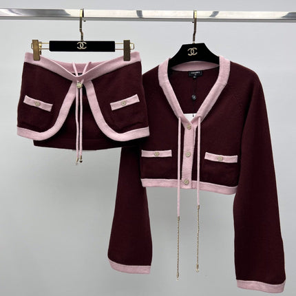 CHANEL 25S KNIT DRESS SET STYLE 168