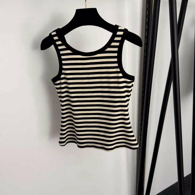 CELINE 25S STRIPED TANK TOP 0115