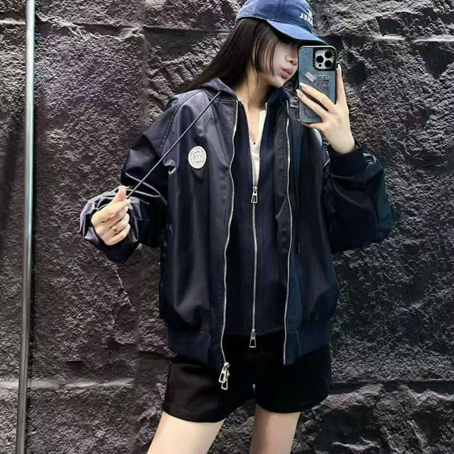 CHANEL 25S HOODED ZIP JACKET 383