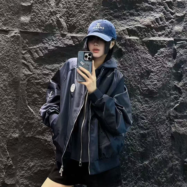 CHANEL 25S HOODED ZIP JACKET 383