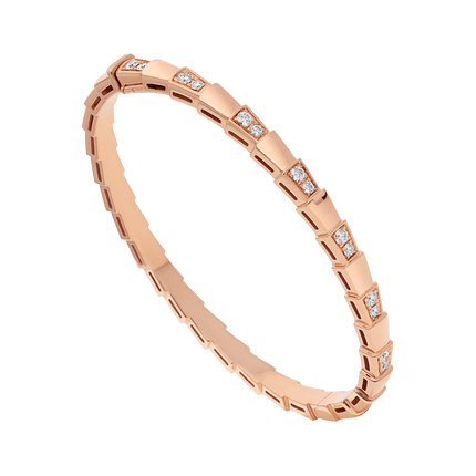 SERPENTI BRACELET PINK GOLD DIAMOND