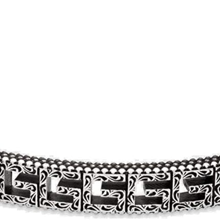 SQUARE G SILVER BRACELET