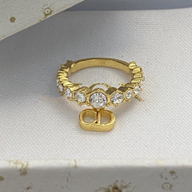 CD RING GOLD DIAMOND