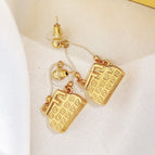 High-Quality Silver Alloy - 14K Gold Plated