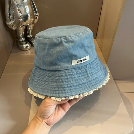 MIU DENIM FISHERMAN HAT MODEM 179574