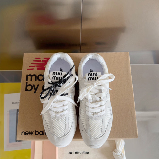 MIUMIU x NB White Sneakers 530