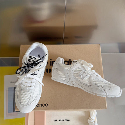 MIUMIU x NB White Sneakers 530