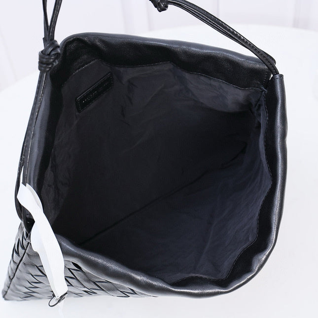 DUSTBAG MEDIUM 32 BLACK LAMBSKIN