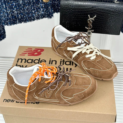 MIUMIU x NB BROWN Sneakers 530 SUEDE