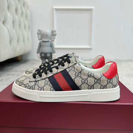 ACE TRAINER CANVAS IN WEB BEIGE